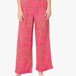 Floral Print Palazzos-image-33