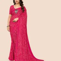 Women Georgette Printed Saree-image-29
