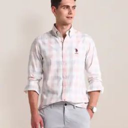 Men Checked Regular Fit Shirt-picture-9