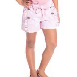 Striped Shorts with Tie-Up-picture-38
