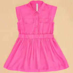 Girls Sleeveless Gown Dress-image-2