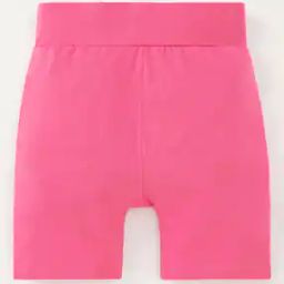 High-Rise Shorts with Elasticated Waistband-image-9