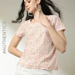 Handblock Print Cotton Top-image-79