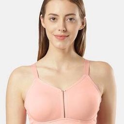 ES27 Wirefree Non Padded Cotton Elastane Full Coverage Plus Size Bra with Broad Wings-51