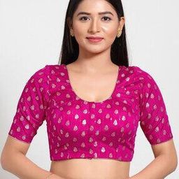 Women Embroidery Front Open Blouse-picture-21