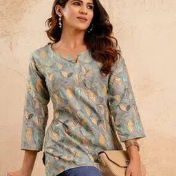 surhi Women Floral Straight Kurti -picture-31