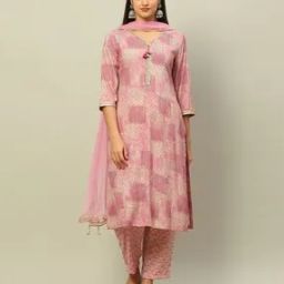 rangriti Women Printed Straight Kurta & Palazzo Suit Set-picture-24