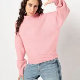 Women Turtleneck Sweater-17