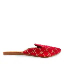 Women Embellished Regular Fit Mules-image-84