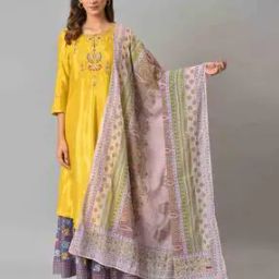 Women Paisley Print Dupatta-23