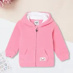 max Girls Regular Fit Hoodie with Split-Kangaroo Pockets-picture-19