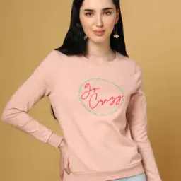 Typographic Print Round-Neck Sweatshirt-picture-39