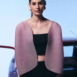 Women Relaxed Fit Front-Open Shrug-image-69