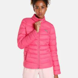 Zip-Front Quilted Bomber Jacket-image-17