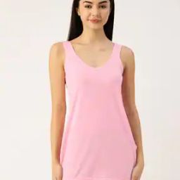 Scoop-Neck Cotton Dress Slip-image-10