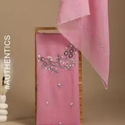 Hand Dyed Embroidery Unstitched Dress Material-image-26