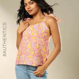 Sanganer Handblock Print Cotton Top-picture-20