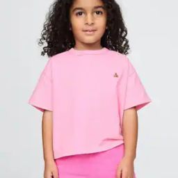 Lightly Washed Relaxed Fit Round-Neck T-Shirt-28