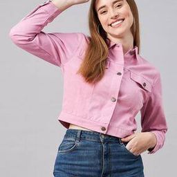 Women Jacket with Button Closure-44