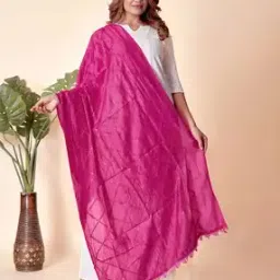 Women Embellished Dupatta with Fringes-picture-8