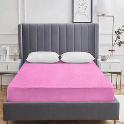 200 GSM Fitted Queen-Size Bedcover-image-72