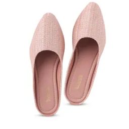 Embroidered Canvas Slip-On Bellies-image-4