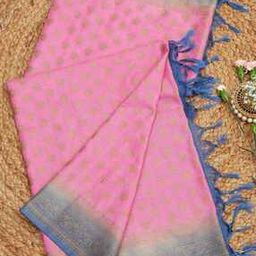 Women Woven Dupatta with Tassels-picture-47