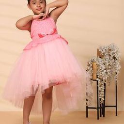 Girls Self-design Fit and Flare Dress-picture-43