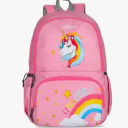 Girls Unicorn Print Backpack-image-41