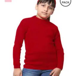 Pack of 2 Girls Round-Neck Pullover-image-82