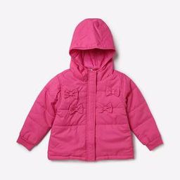 Quilted Zip-Front Bomber Jacket with Hood-image-64