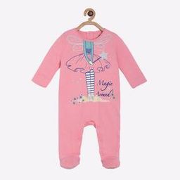 Printed Sleepsuit with Embroidery-image-78