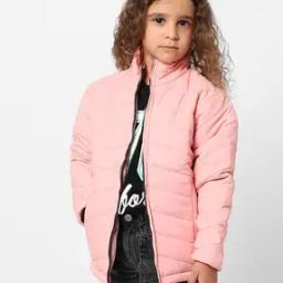 Girl Quilted Zip-front Jacket-picture-15