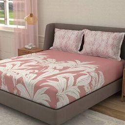 Vibrant Aura (Folkore) Cotton Bedsheet-50