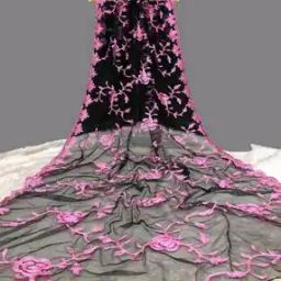Women Embroidered Dupatta with Tassels -picture-32