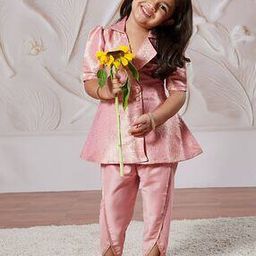Embroidery Kurta with Bottomwear-image-37