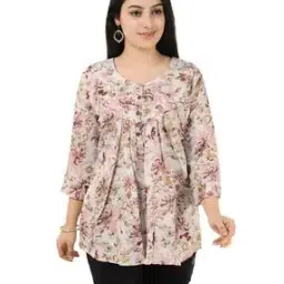 Women Floral Printed Regular Fit Top-image-91