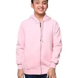 pixie n prince Girls Regular Fit Hoodie with Zip-Front-picture-36