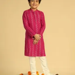 kisah Boys Embroidery Kurta-picture-0