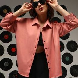 campus sutra Women Oversized Shirt-picture-23