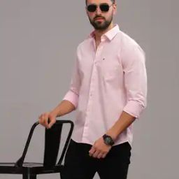 Men Patterned Slim Fit Shirt with Patch Pocket-image-24