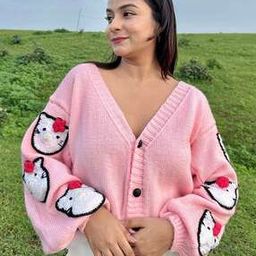 Women Textured Pullover-image-46