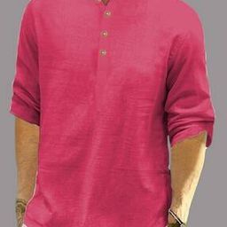 Men Slim Fit Short Kurta-image-104