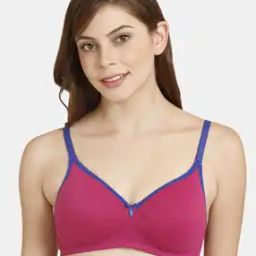 Padded Non-Wired 3/4th Coverage T-Shirt Bra-picture-30