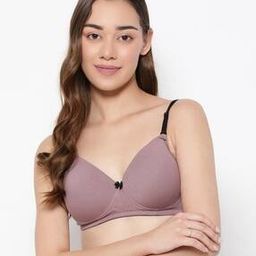 Women Solid Padded Full Cup Wirefree T-shirt Bra-image-40