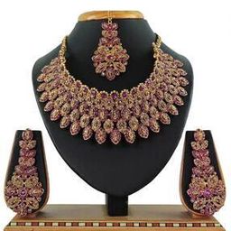 Women Stone-Studded Multi-Piece Set -image-37
