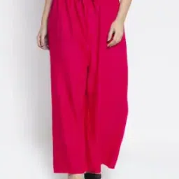 Women Palazzos with Drawstring Waist-image-5