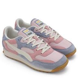 Lace-Up Sneakers With Faux Leather upper-3