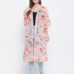 Floral Print Shrug-50