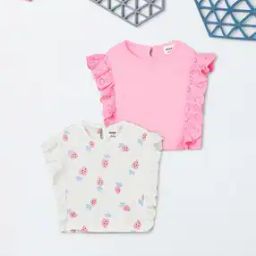 Girls Assorted Top - Pack of 2-image-3